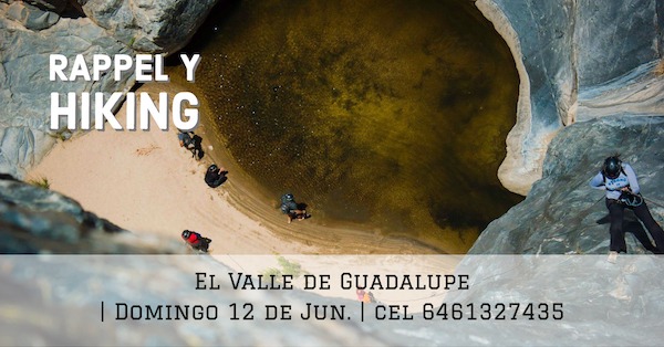 Valle de Guadalupe: rappel y hiking