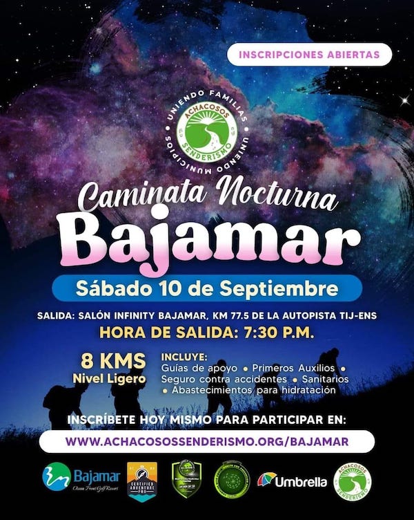 Caminata Nocturna Bajamar